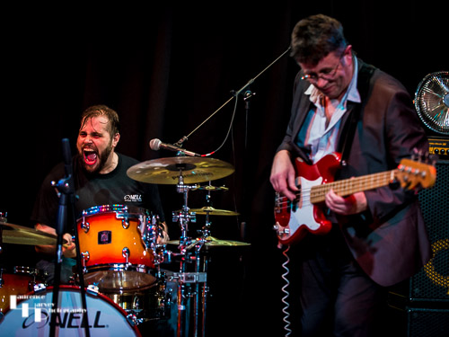 David Tettmar on drums & Mike Steed on bass