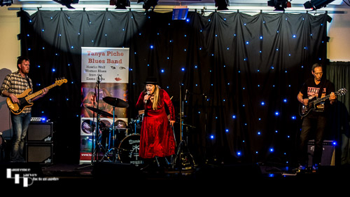 The Tanya Piché Blues Band on stage at The Harbour Room