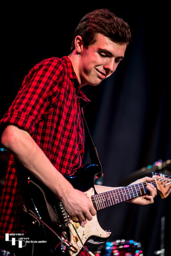 Cameron Evans on guitar