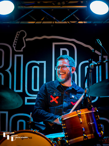 Matt Cowley on drums