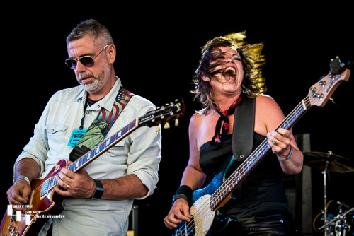 Blues Boy Kings: Jason North on guitar & Sam North on bass