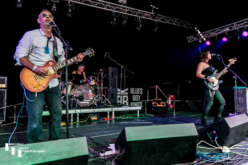 Blues Boy Kings on stage at Cambridge Rock Festival