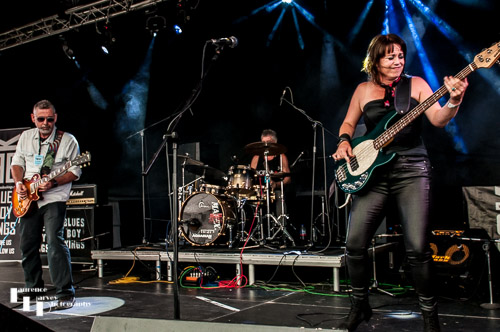 Blues Boy Kings on stage at Cambridge Rock Festival