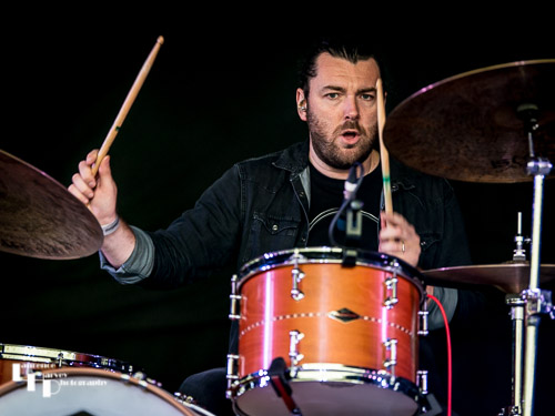 Ben Poole (Band): Wayne Proctor on drums