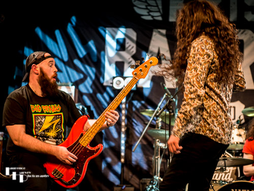 Andrew Hunt on vocals & Darren King on bass