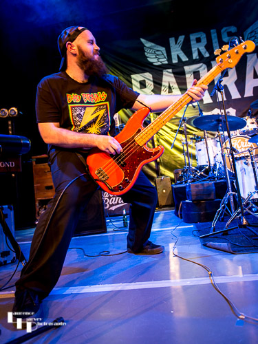 Darren King on bass