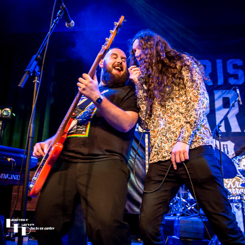 Andrew Hunt on vocals & Darren King on bass