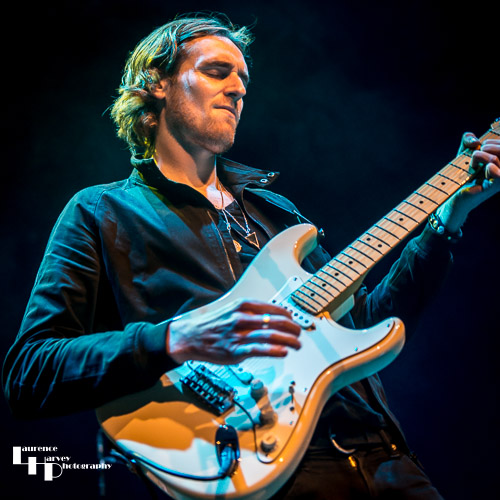 Joe Hazell on guitar