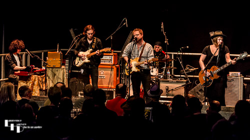 Curse Of Lono on stage at Cambridge Junction