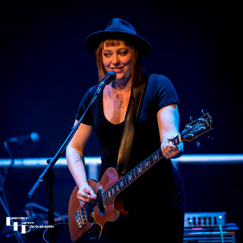 Charis Anderson on bass