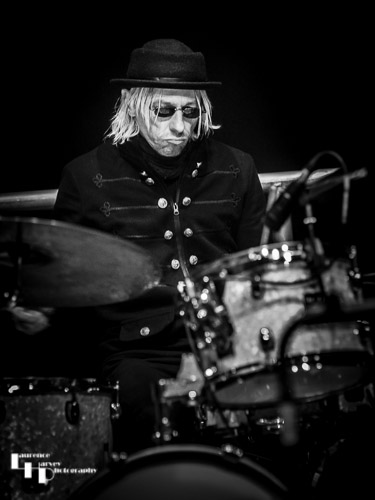 Neil Findlay on drums