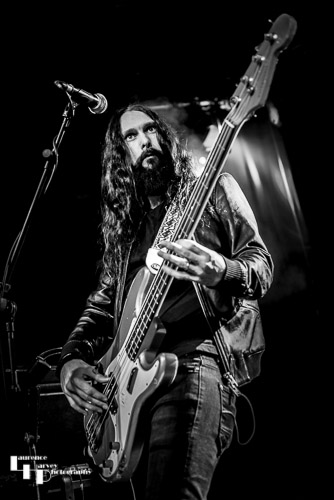 James Crutchley on bass