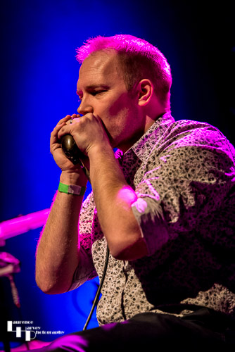 Gareth Tucker on harmonica
