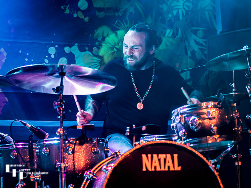 Ashley Sheehan on drums