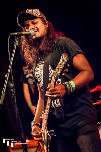 Arjun Bhishma on lead vocals & guitar