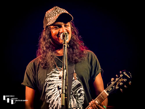 Arjun Bhishma on lead vocals & guitar