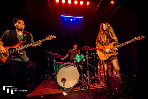 Hannah Wicklund & The Steppin Stones on stage at The Waterfront Studio