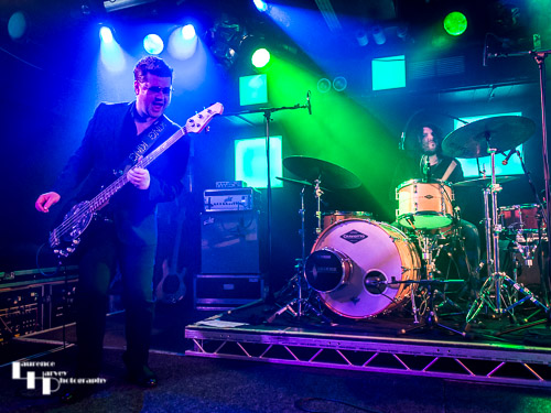 Lindsay Coulson on bass & Wayne Proctor on drums