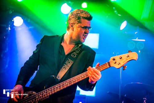 Lindsay Coulson on bass