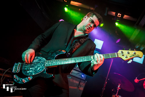 Lindsay Coulson on bass