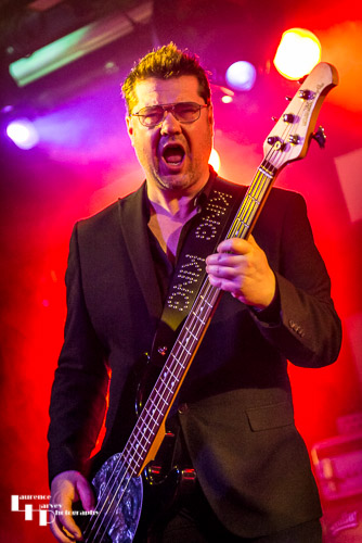 Lindsay Coulson on bass