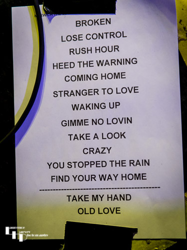 Set list