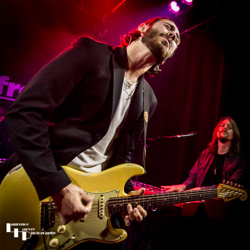 Laurence Jones on guitar & vocals