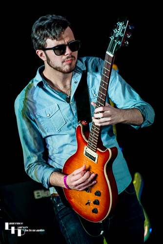 Andrew Pipe on guitar