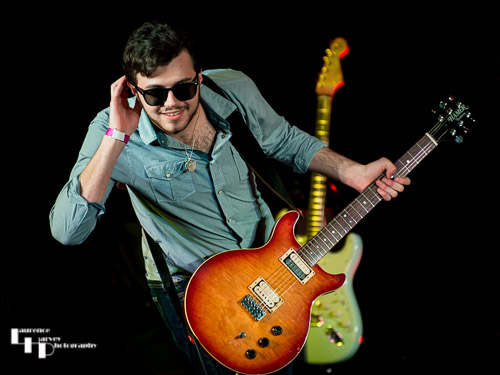 Andrew Pipe on guitar