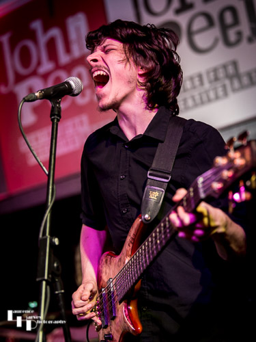 Adam Pyke on bass & vocals