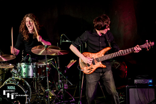 Kev Hickman on drums & Adam Pyke on bass