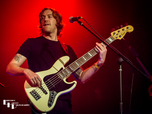 Tom Swann on bass