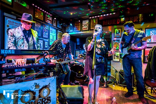 Mojo Preachers on stage at The Murderers