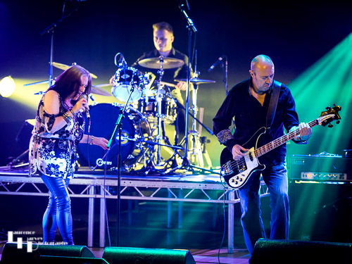 Sophie Hammerton on vocals, Matt Furness on drums & Trev Turley on bass