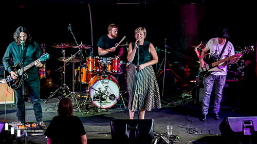 The RattleKats on stage at The John Peel Centre