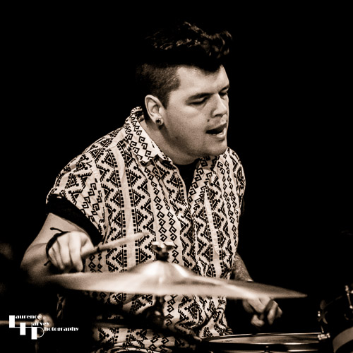 Daryl Blyth on drums