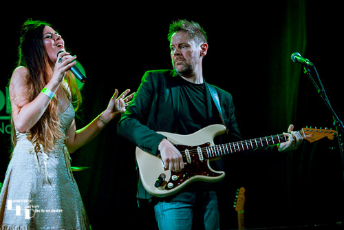 Charlotte Joyce on vocals & Ron Sayer on guitar