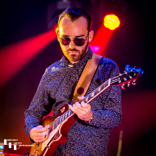 Jordan Carter on guitar