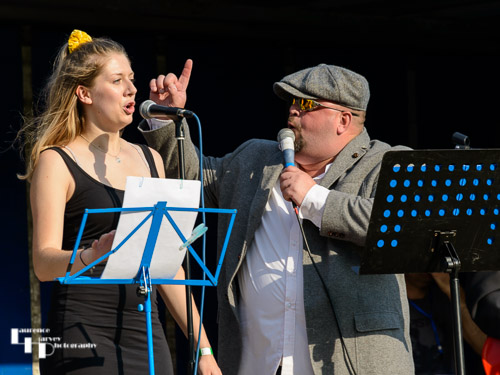 Alice Levey & Pete Buchanan on vocals