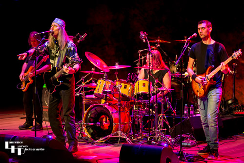 Trespass on stage at The Apex