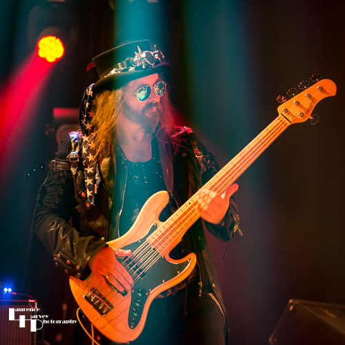 Nelson McFarlane on bass