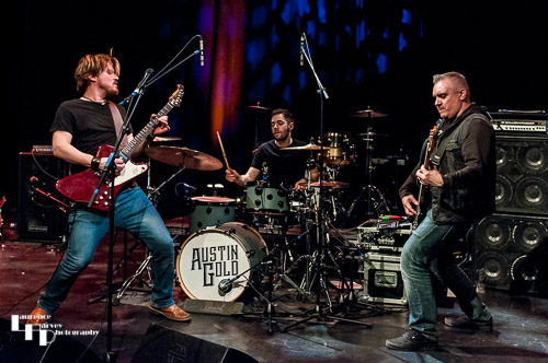 Austin Gold on stage at Arlington Arts Centre