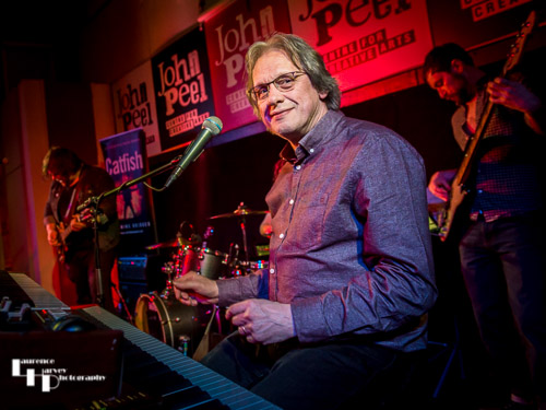 Paul Long on keyboards and vocals