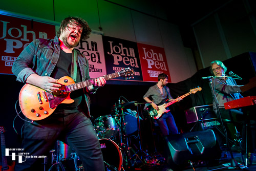 Catfish on stage at The John Peel Centre