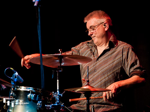 Dave Raeburn on drums