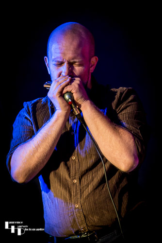 Gareth Tucker on harmonica
