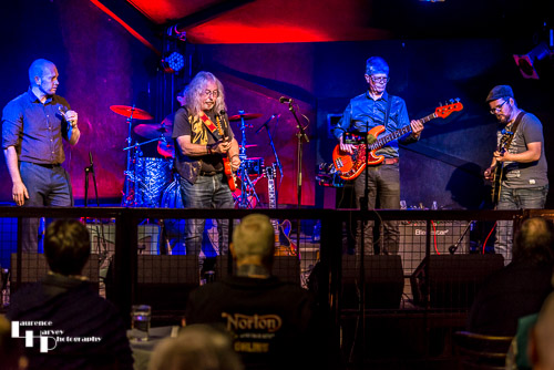 The Journeymen on stage at The Banham Barrel