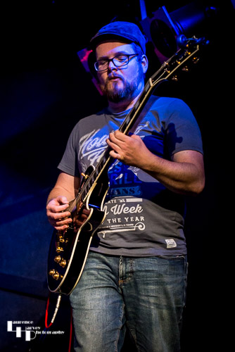 Mark Howes on guitar