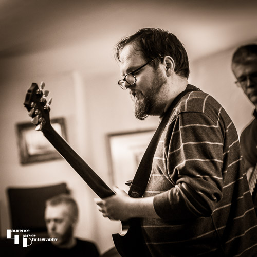 Mark Howes on guitar