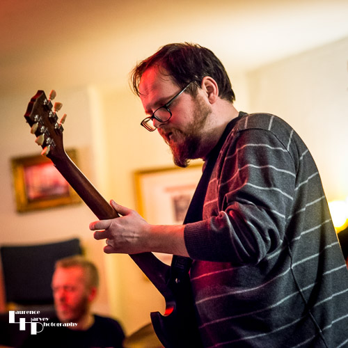 Mark Howes on guitar